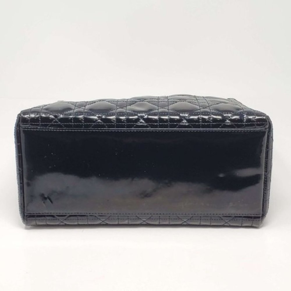 CHRISTIAN DIOR LADY DIOR MEDIUM SHOULDER HAND BAG - Picture 11 of 16